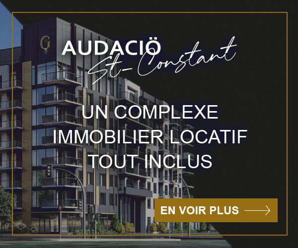 Le projet Audacio St-Constant offre des condos locatifs d'inspiration art déco situés en Montérégie dans la ville de Saint-Constant.