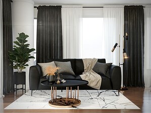 Audacio St-Constant living room condos