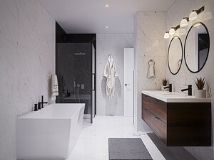 Baldwin Condos & Penthouses Bathroom