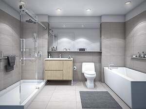 Modern bathroom