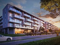 Outside perspective on the real estate rental project Bellevue MTL