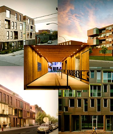 5 immeubles à logements montréalais hors du commun