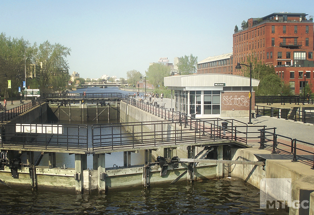 dam on the lachine canal