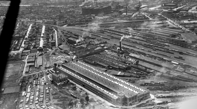 victoriatown ateliers grand trunk railway 1930