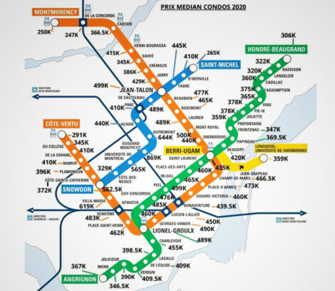 plan métro de montréal