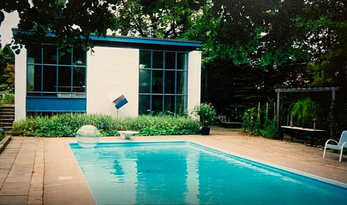 maison de Charles Daudelin piscine