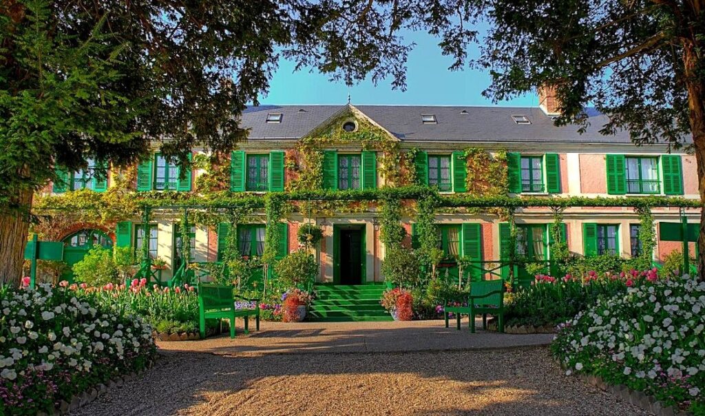 Maison de l'artistes célèbre Claude Monet
